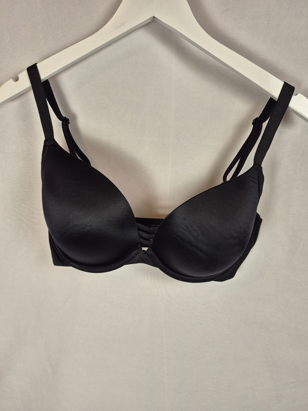 Somma 1867 Black Smooth Push-Up Bra 36DDD